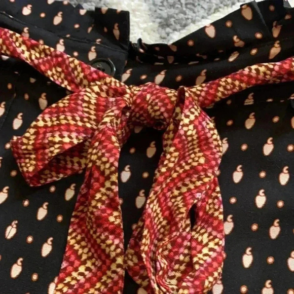 Anthropologie Farm Rio Tucker Paperbag Pants - Picture 4 of 5